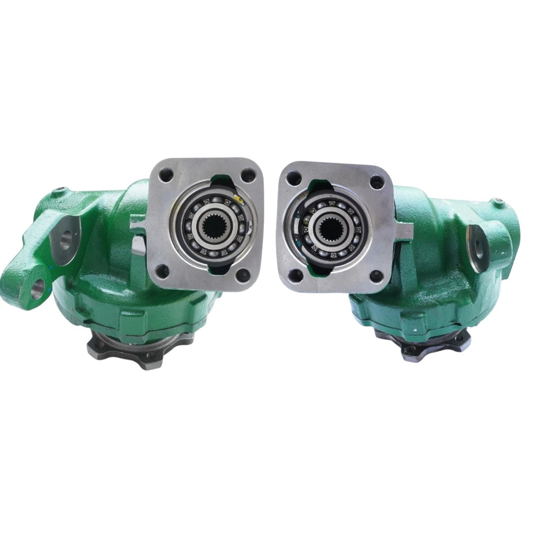 Steering Knuckle Assy for John Deere model, durable metal, designed for reliable vehicle performance