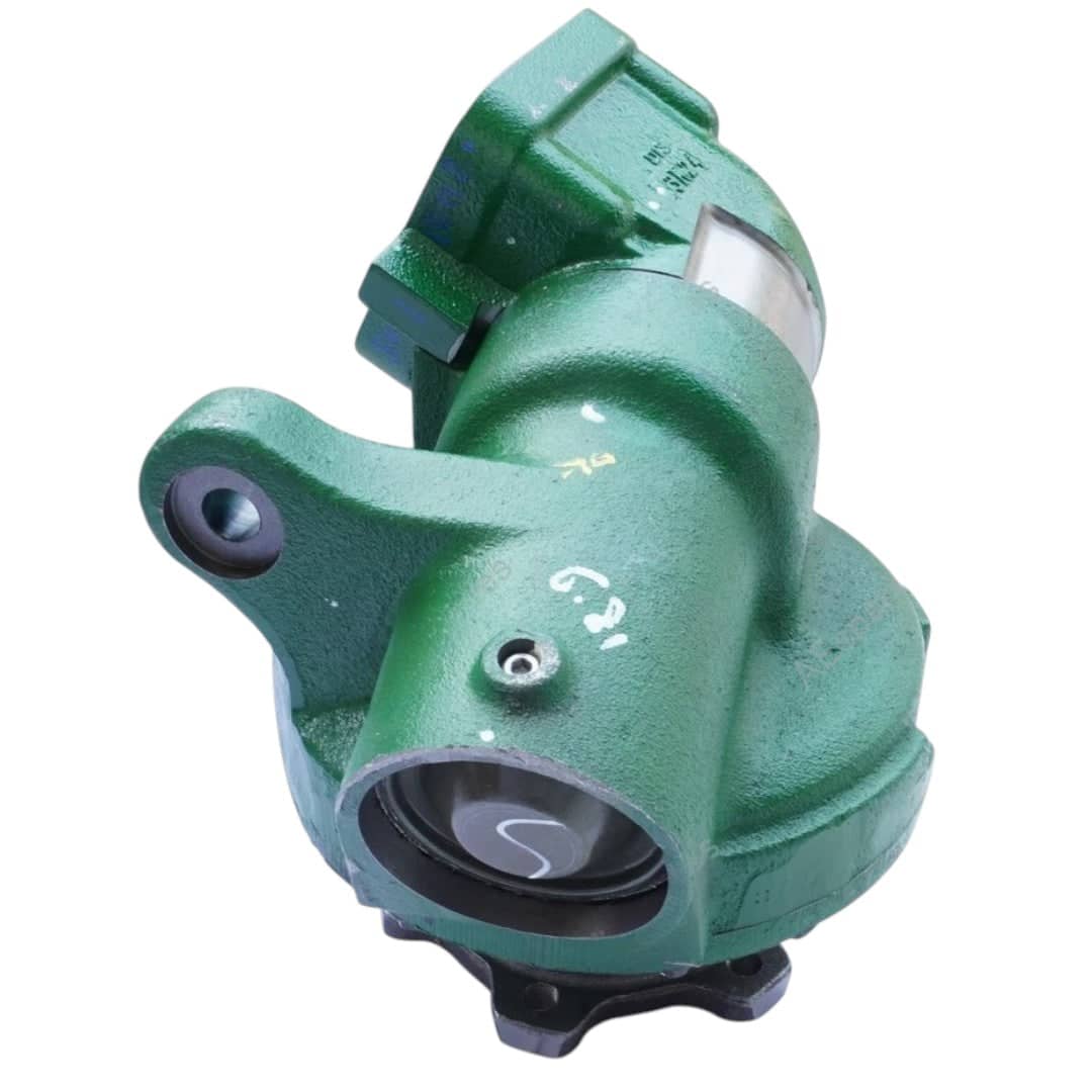 LH Corner Assembly for John Deere model, durable green metal, designed for vehicle parts replacement