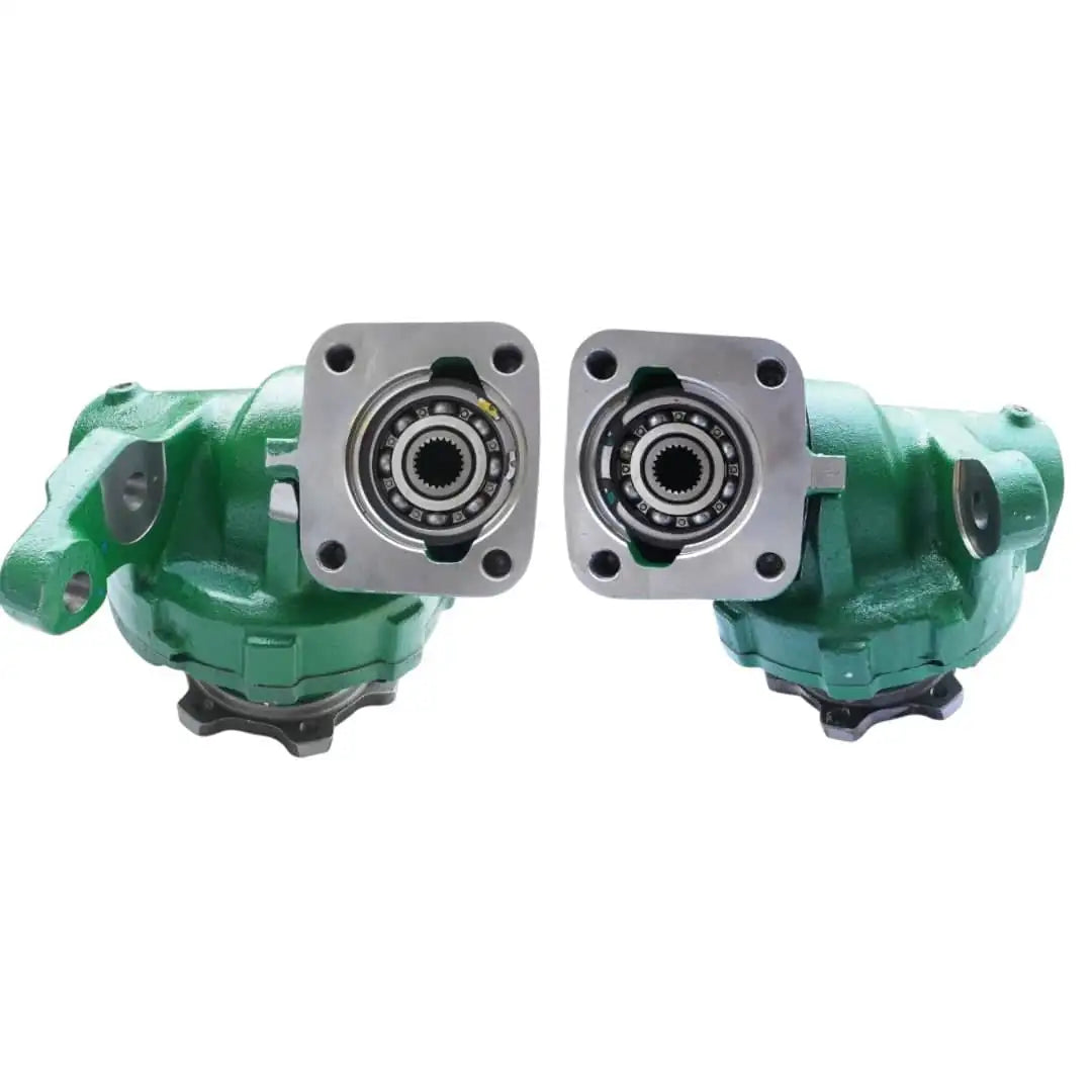 Steering Knuckle Assembly for John Deere model, durable metal, designed for precision steering in agricultural vehicles