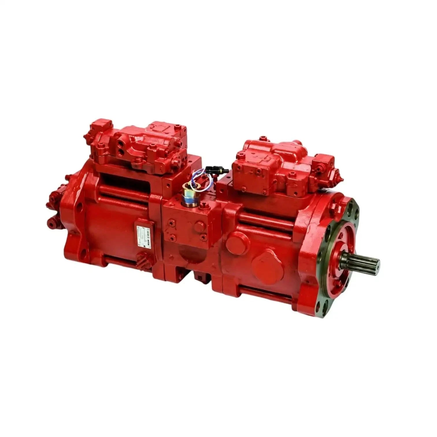Hydraulic pump assembly, heavy-duty steel, designed for agricultural machinery and equipment