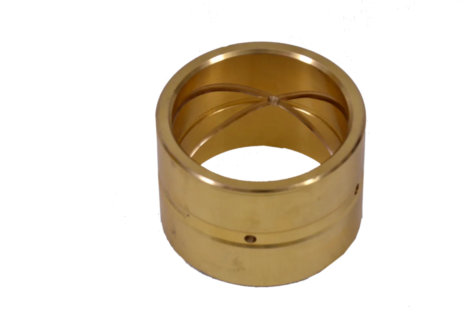 King Post Bronze Bush for JCB Backhoe, durable bronze material, designed for heavy machinery applications