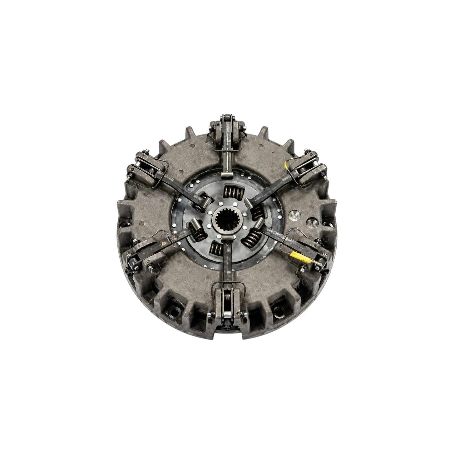 Heavy-duty kit clutch for tractors, durable metal construction, designed for optimal power transfer