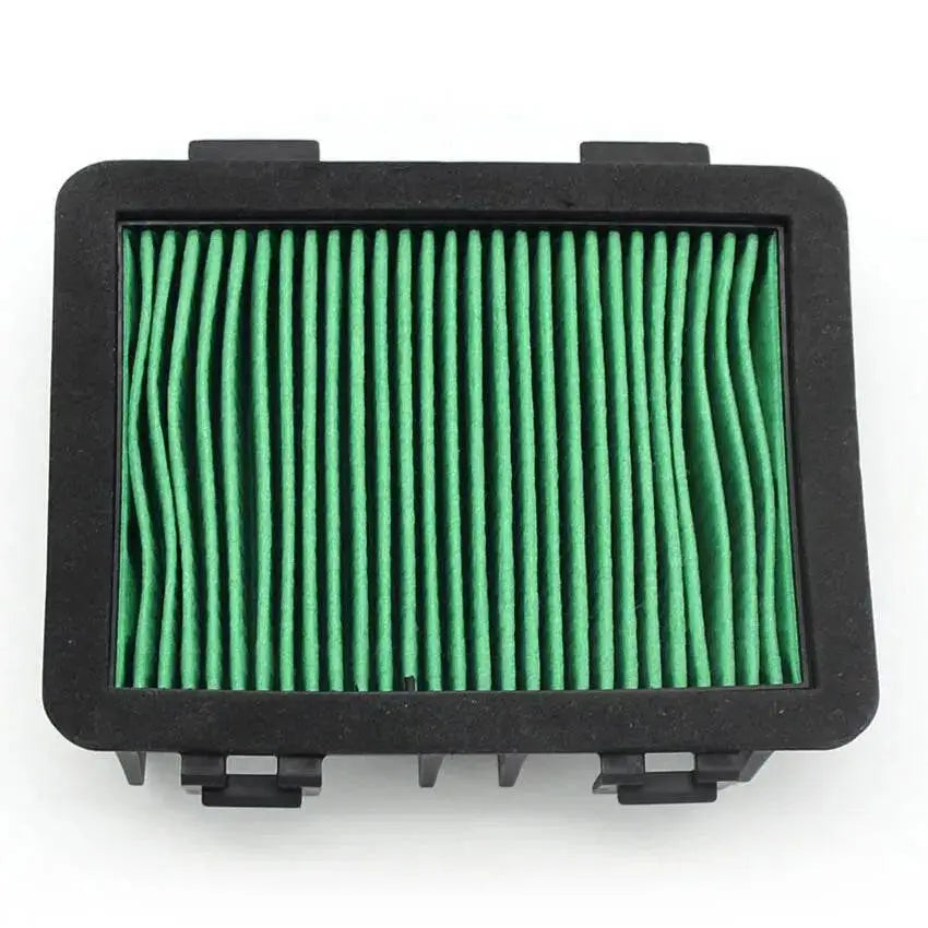 KTM 390 air filter element in green paper, designed for optimal engine performance and airflow