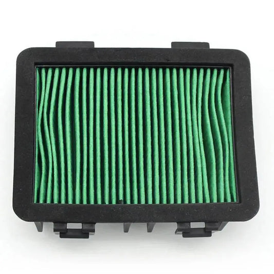 KTM 390 air filter element in green paper, designed for optimal engine performance and airflow
