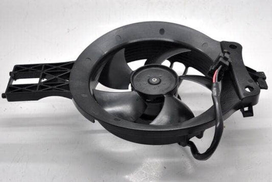 KTM Duke 250 radiator fan assembly for efficient engine cooling in motorcycles