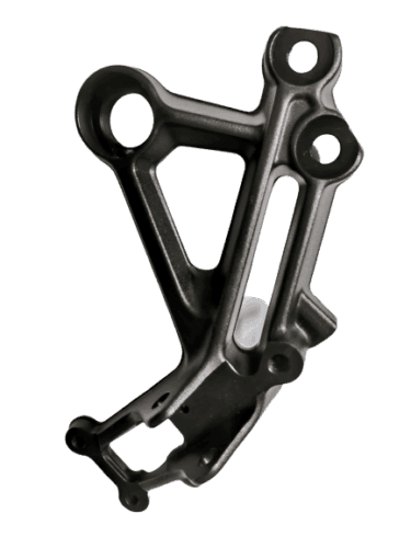 KTM Duke 390 step holder right side in durable design for enhanced passenger support