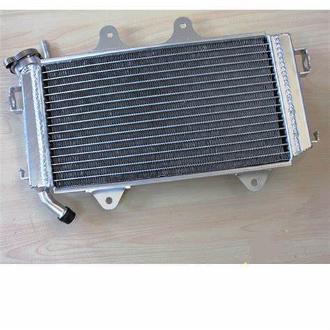 KTM RC 390 radiator without fan designed for optimal cooling and engine performance
