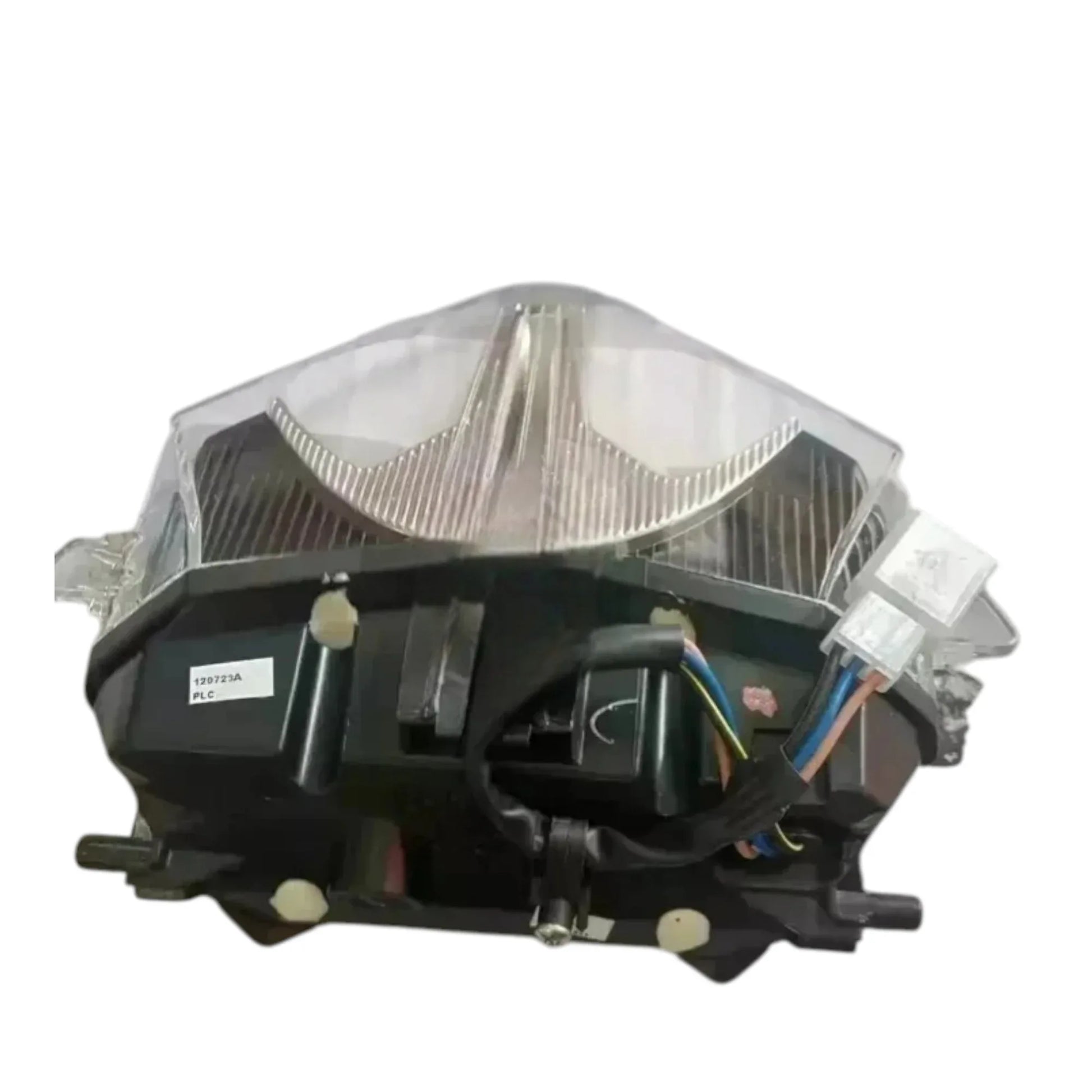 Rear tail light, plastic housing, designed for vehicle safety and visibility enhancement