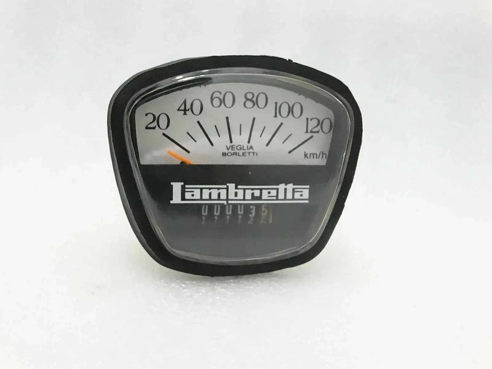 LAMBRETTA SPEEDOMETER 120 KMPH GP SERIES VEGLIA by StellerGear