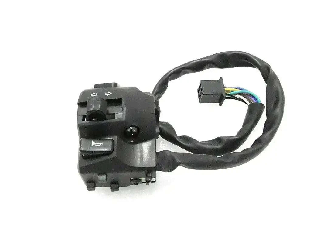 Left handlebar switch assembly with wiring harness for Royal Enfield Electra 350