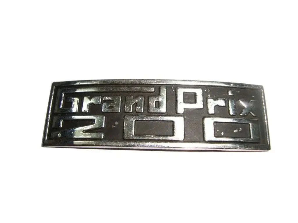 Leg Shield Badge Alloy for Lambretta Grand Prix 200 Models - StellerGear