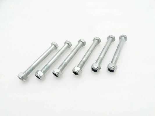 Hex bolts M12 x 100mm, 6-piece set