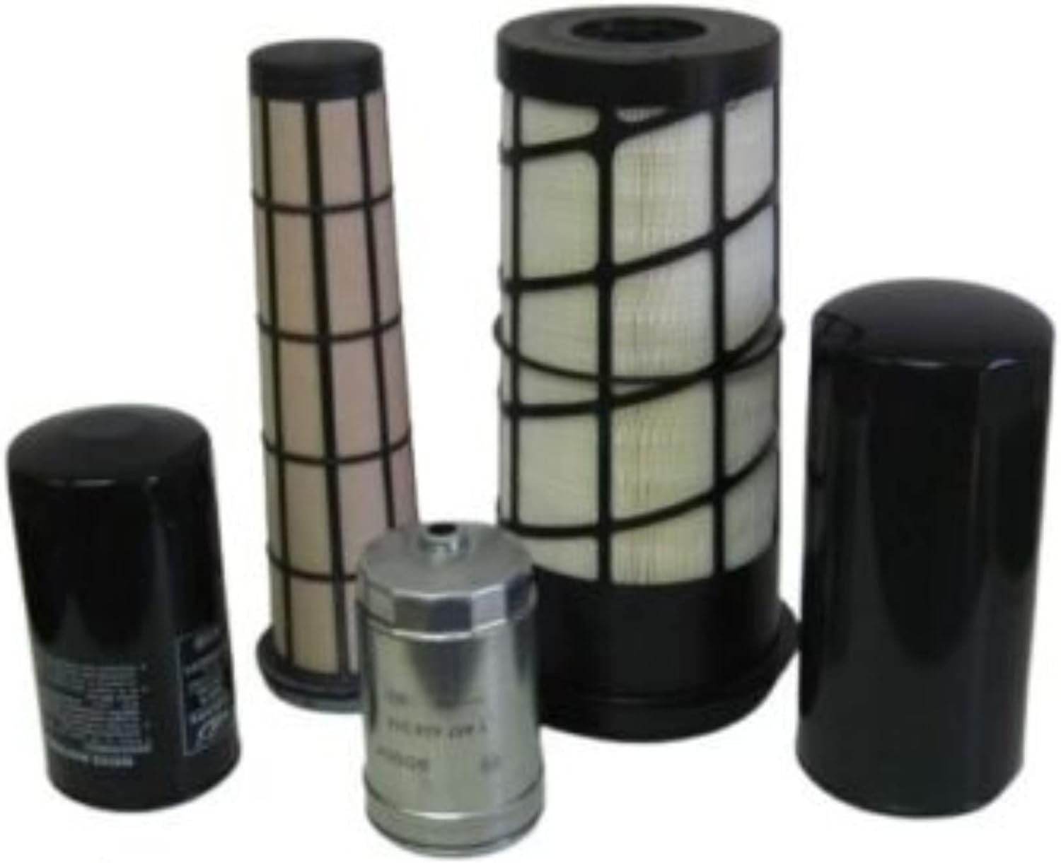 Mahindra 5530 filter pack including oil, air, and fuel filters for optimal engine performance