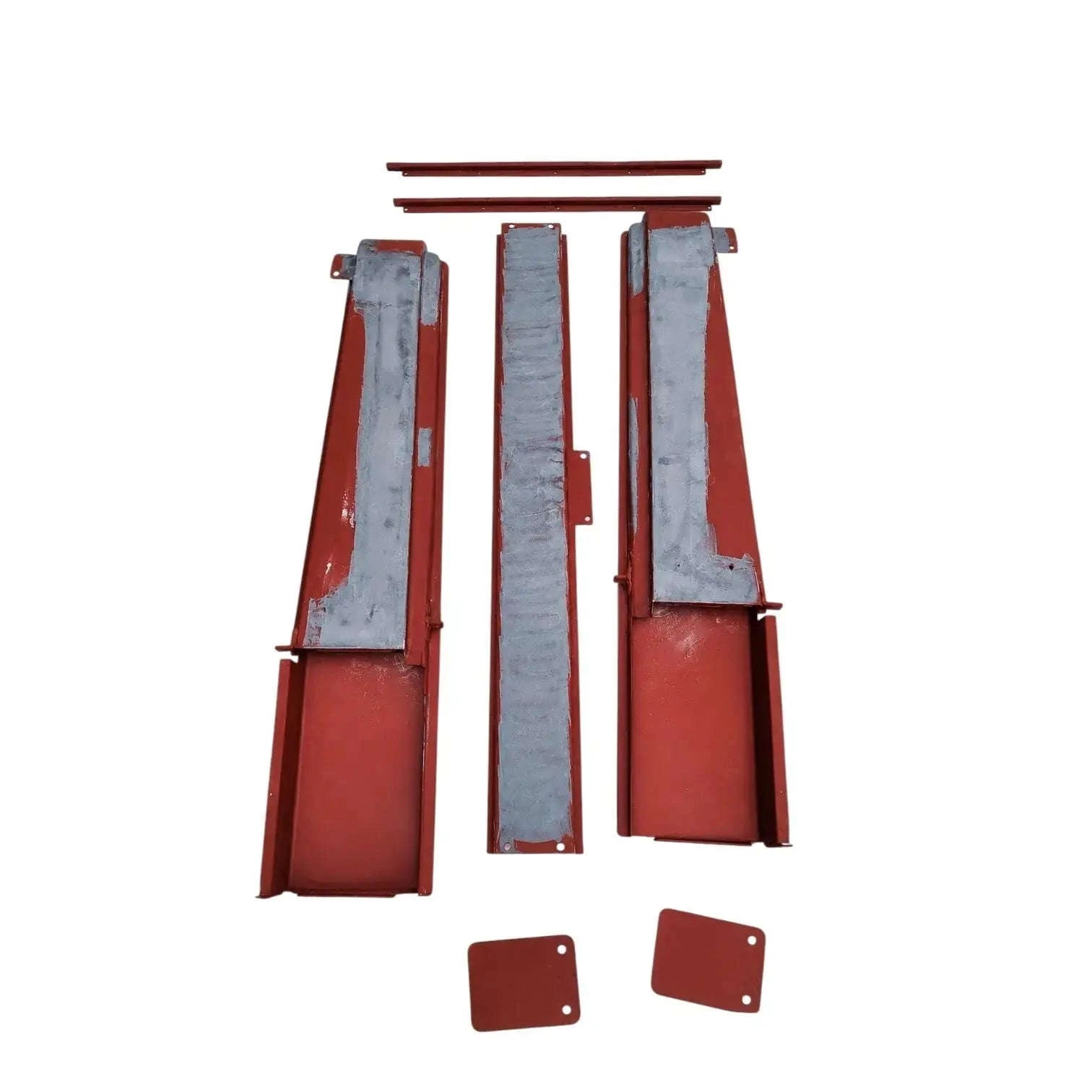 Half Hard Top for tractors, metal construction, includes mounting brackets for easy installation