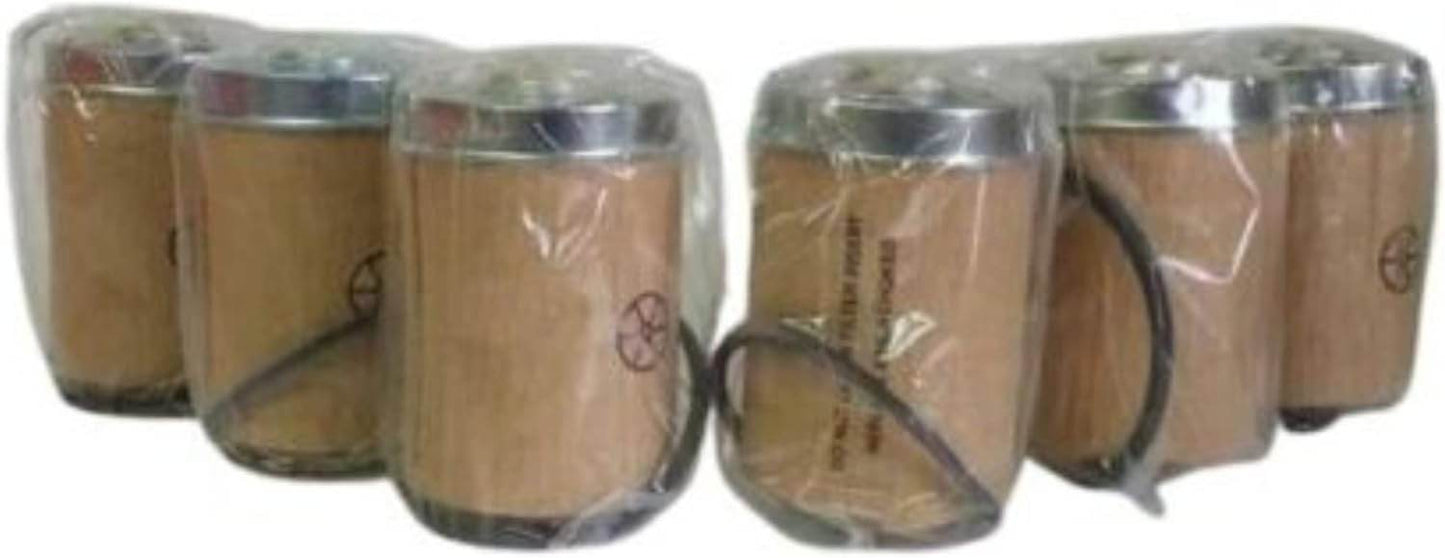 Secondary fuel filter set Mahindra with six filters for efficient engine performance