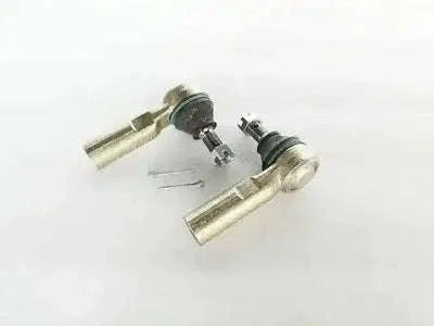 Steering tie rod ends set with ball joints and metal rods
