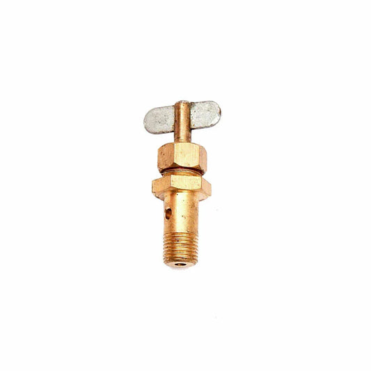 Mahindra tractor fuel tap without filter, brass construction for reliable fuel management
