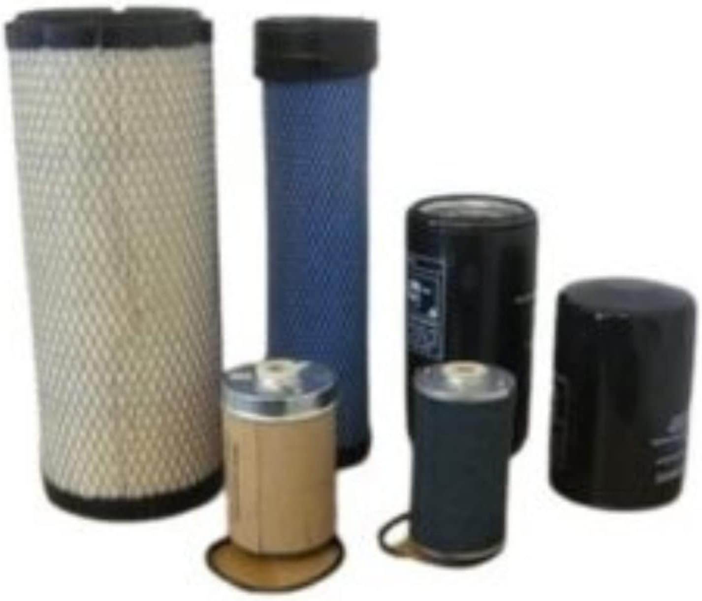 Mahindra tractor filter pack including oil, air, and fuel filters for optimal machine performance