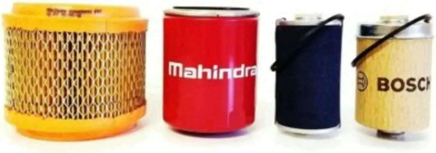 Mahindra Tractor Filter Pack of 4 for models 485, 575, 3505, 4505 - StellerGear