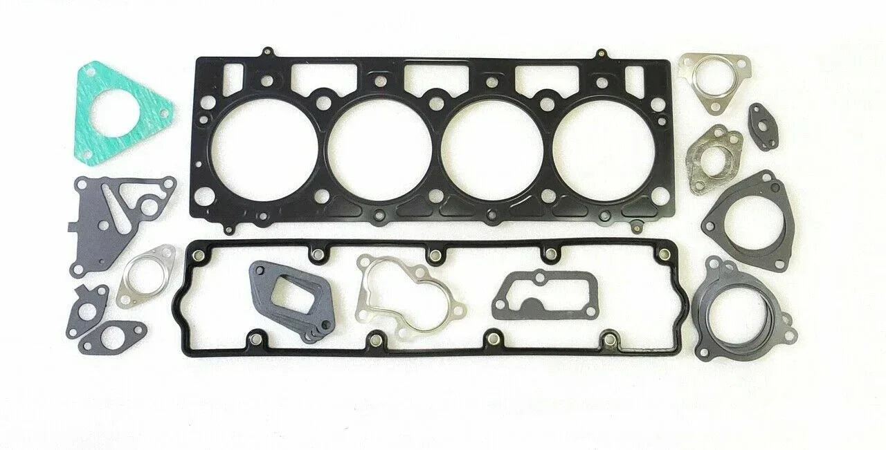 Complete gasket set with head for 4-cylinder Mahindra tractor, durable materials for efficient sealing