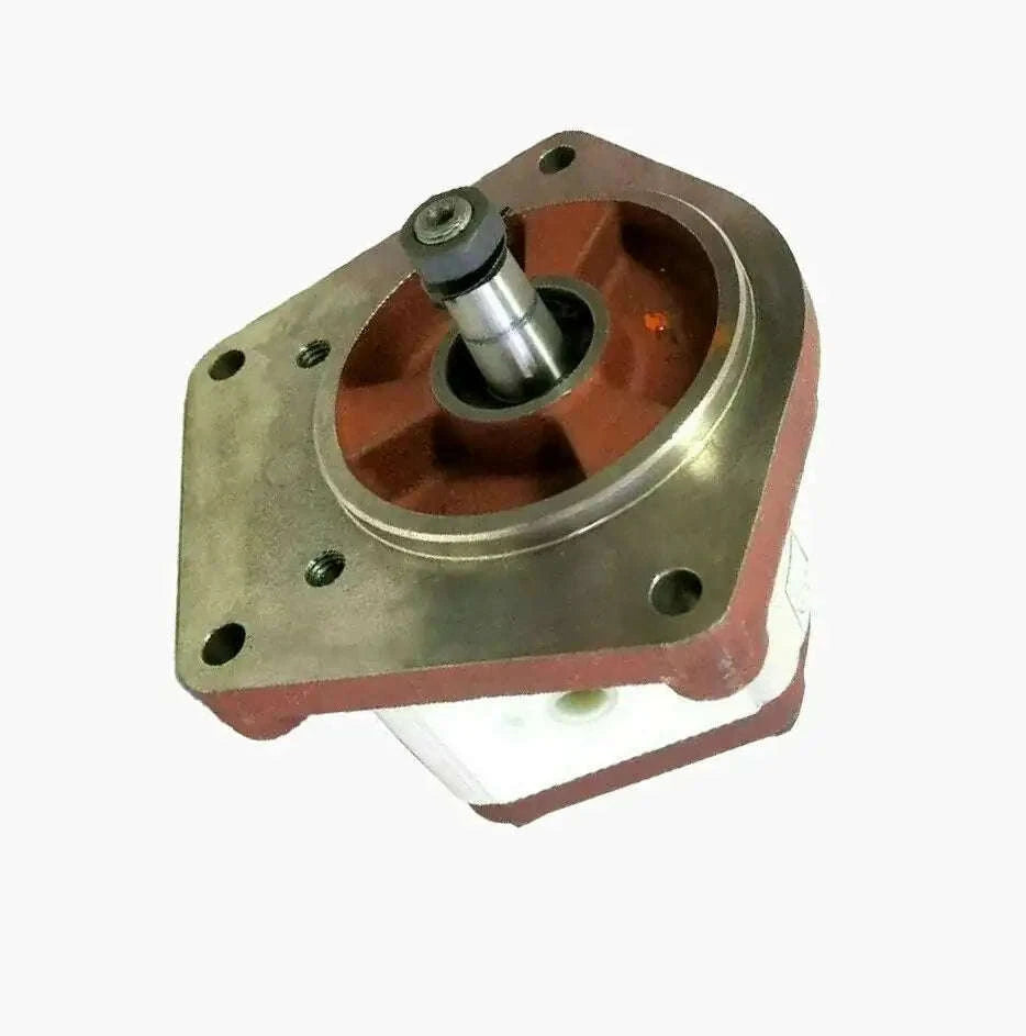 Hydraulic pump for Mahindra tractor, durable metal construction, compact size for efficient farming use