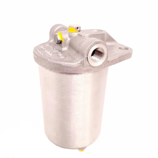 Mahindra tractor fuel filter assembly, aluminum, essential for maintaining engine performance