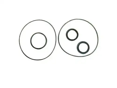 Tractor steering control seal kit with two circular O-ring seals