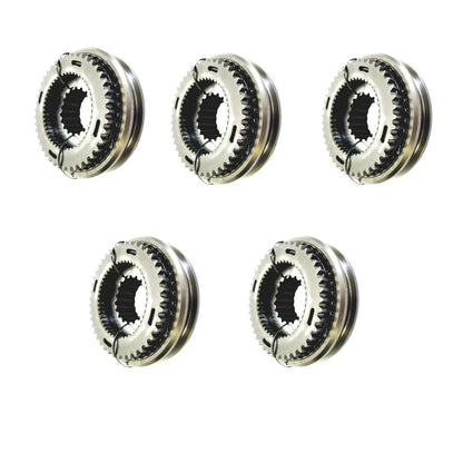 Set of five metal synchronizers for Mahindra tractors, durable tractor parts Mahindra for improved transmission performance