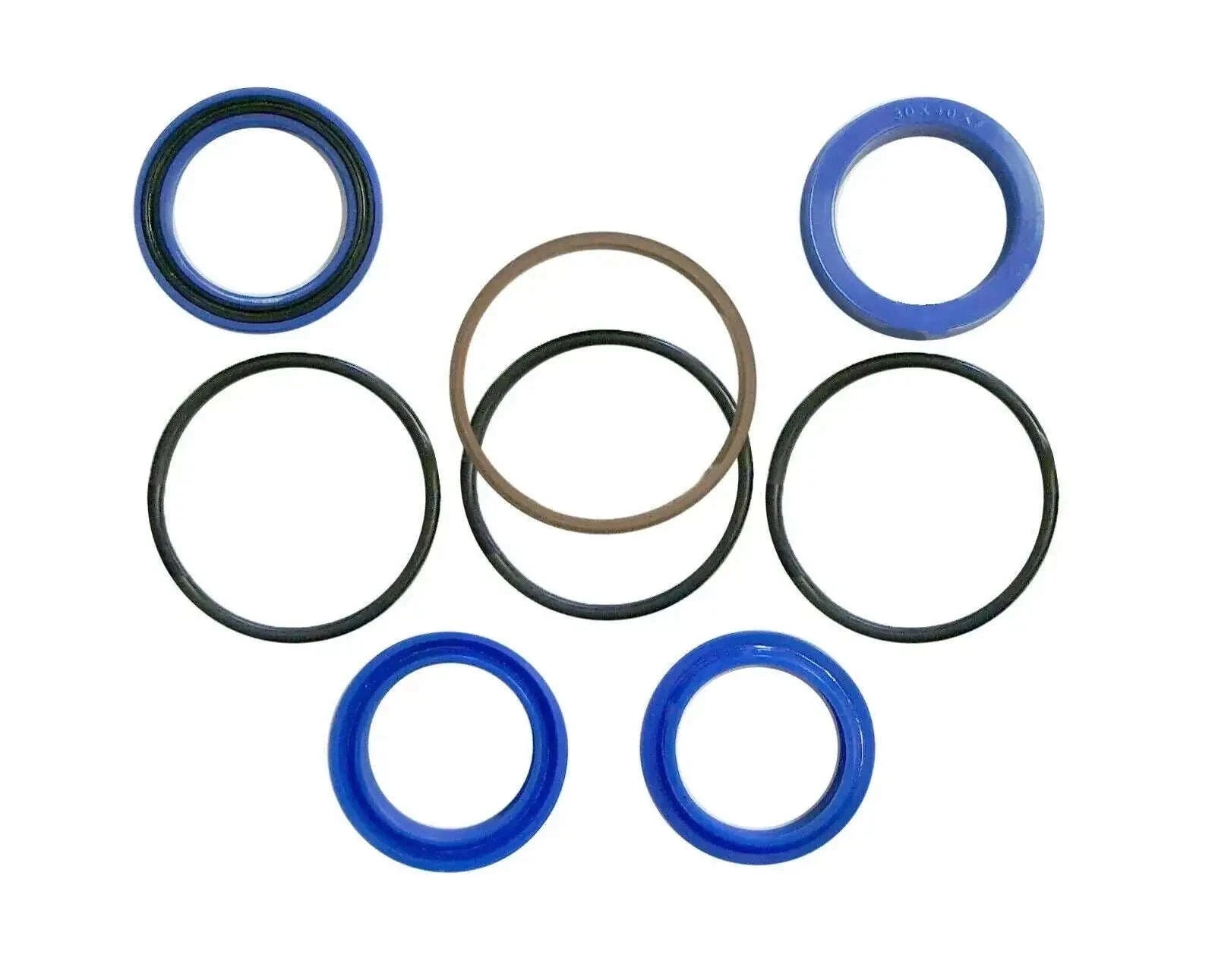 OEM Mahindra tractor power steering cylinder repair kit with seals and gaskets