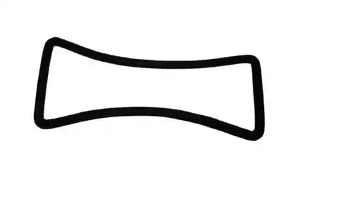 Rubber head lamp beading trim, black curved gasket for tractor