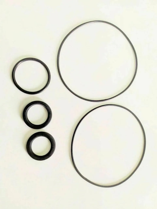 Steering Control HSU Seal Kit for Mahindra tractor, includes various rubber o-rings and seals