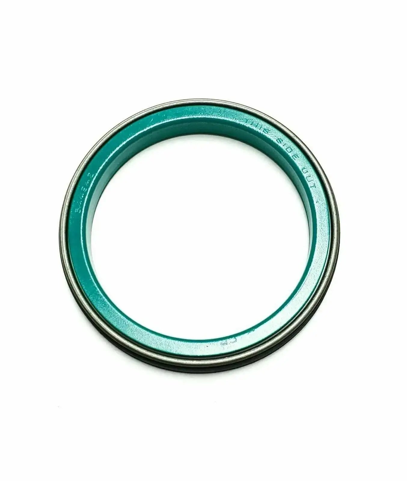 Green and metal circular oil seal ring