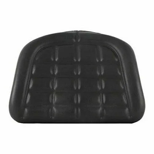 Black seat cushion bottom for Mahindra tractor, durable material, ergonomic design for comfort