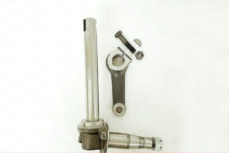 Mahindra tractor spindle repair kit with metal components and hardware for reliable tractor maintenance