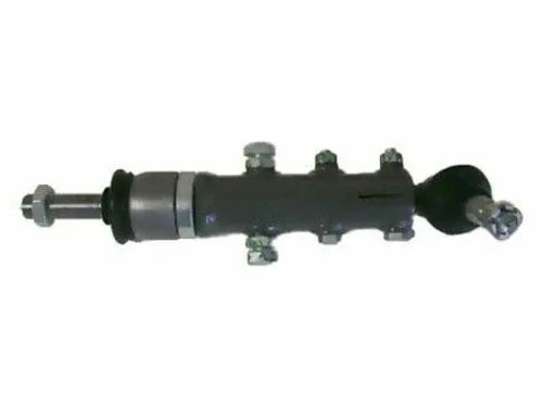 Dark metal connecting tie rod assembly with ball joint ends