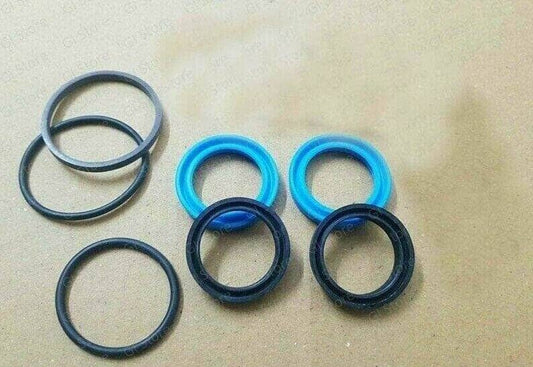 Mahindra tractor steering cylinder kit containing various seals and rings for repair