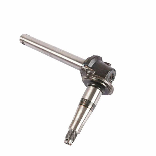Complete left side steering knuckle for Mahindra tractor, durable steel construction for reliable performance
