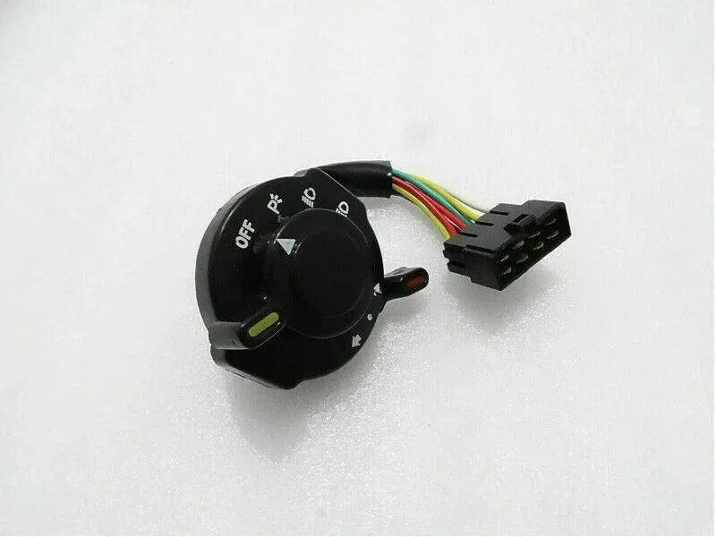 Combination switch for Mahindra tractor, durable plastic, used for controlling lights and accessories