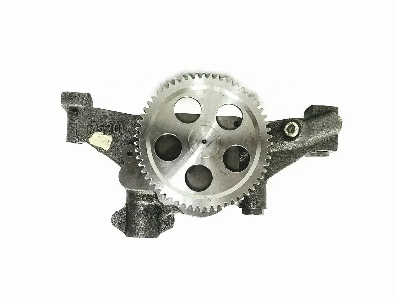Genuine oil pump for Mahindra tractor, heavy-duty cast iron, essential for engine lubrication