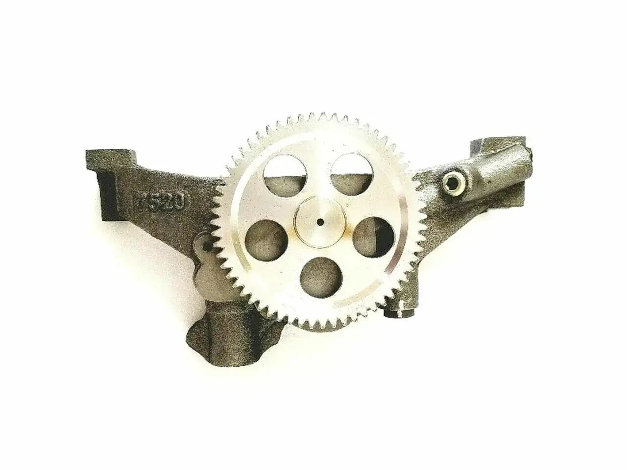 Oil pump assembly with silver gear and metal housing