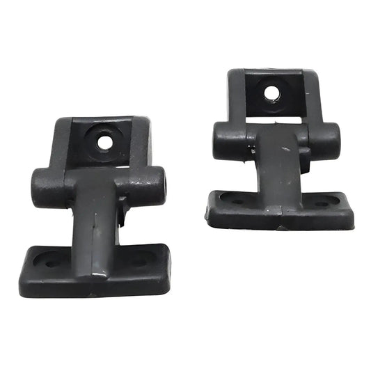 Windshield Fold Down Hinges Black Colour For Maruti Gypsy - StellerGear