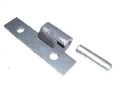 Massey Ferguson gear lever stop plate and pin set, metal with two holes