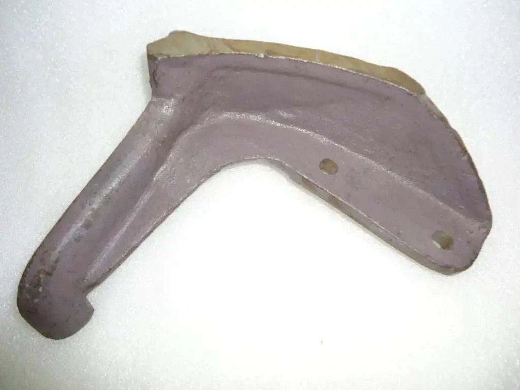 Metal rear axle block bracket with mounting holes