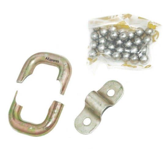 Massey Ferguson 135 Steering Bearing Ball and Tube Bracket with Metallic Components