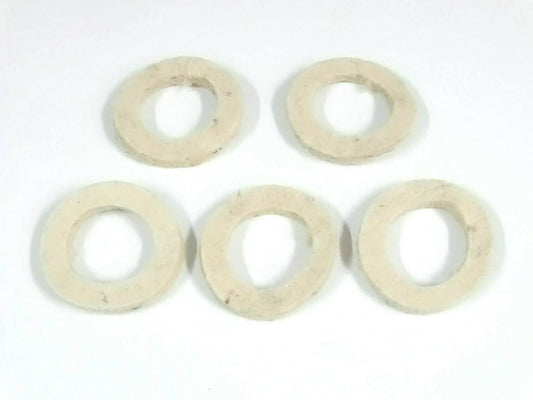 Five felt dust seals for Massey Ferguson 135 tractor, durable and designed for reliable dust protection