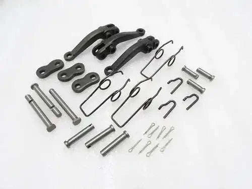 Clutch finger kit with collar type, metal clips and pins
