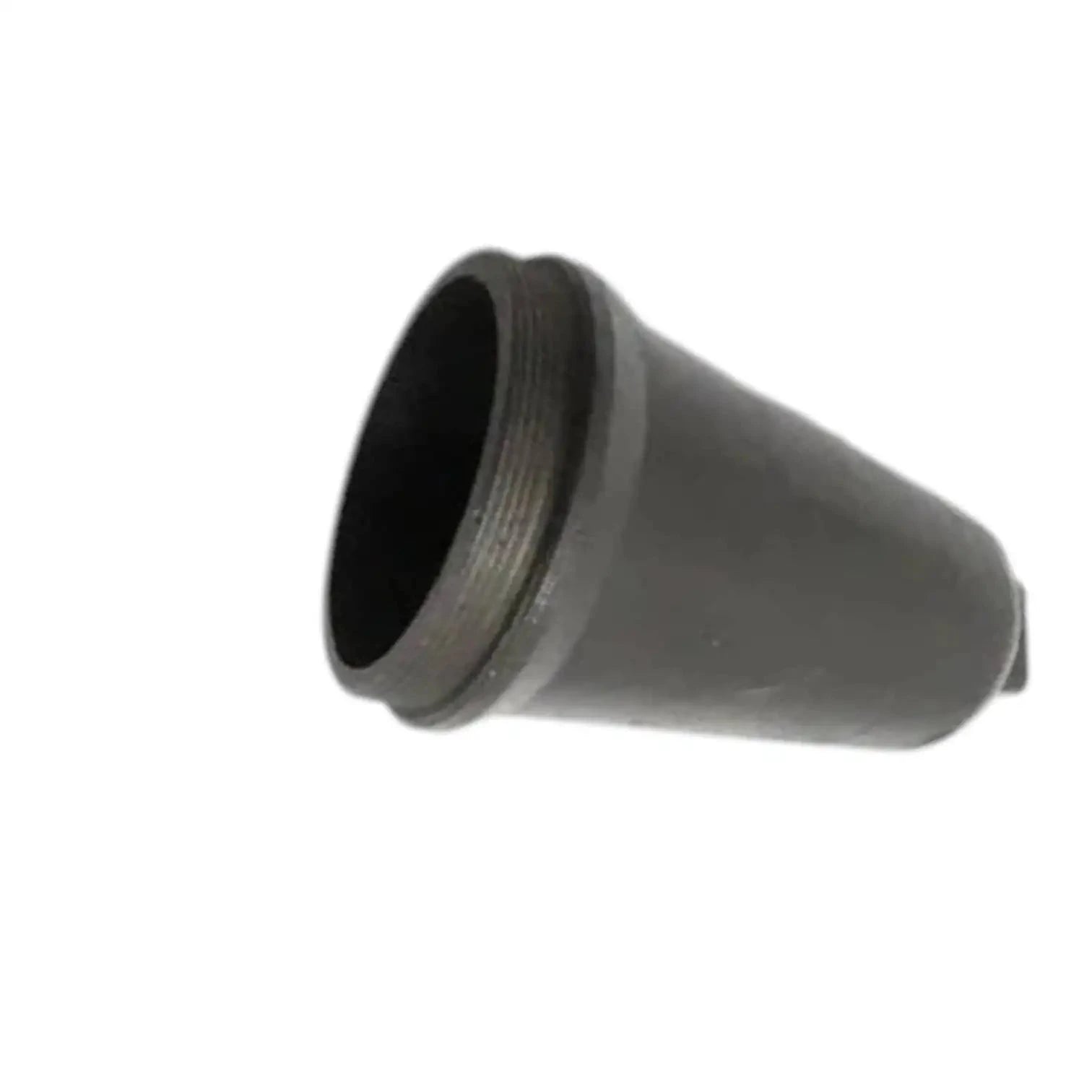 PTO cap cover, gray rubber cap sleeve with open round mouth