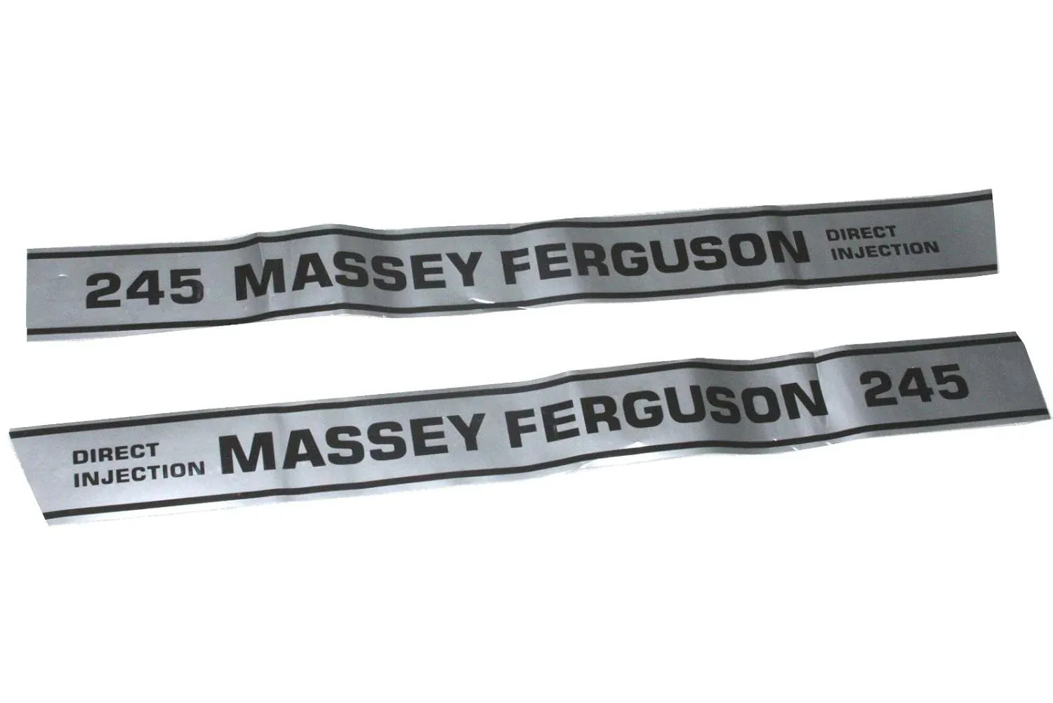 2-piece sticker set for Massey Ferguson 245, durable material, perfect for tractor parts identification