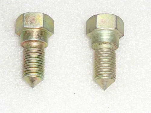 Pair of steel bonnet mounting bolts for Massey Ferguson 35, durable, and designed for reliable engine attachment
