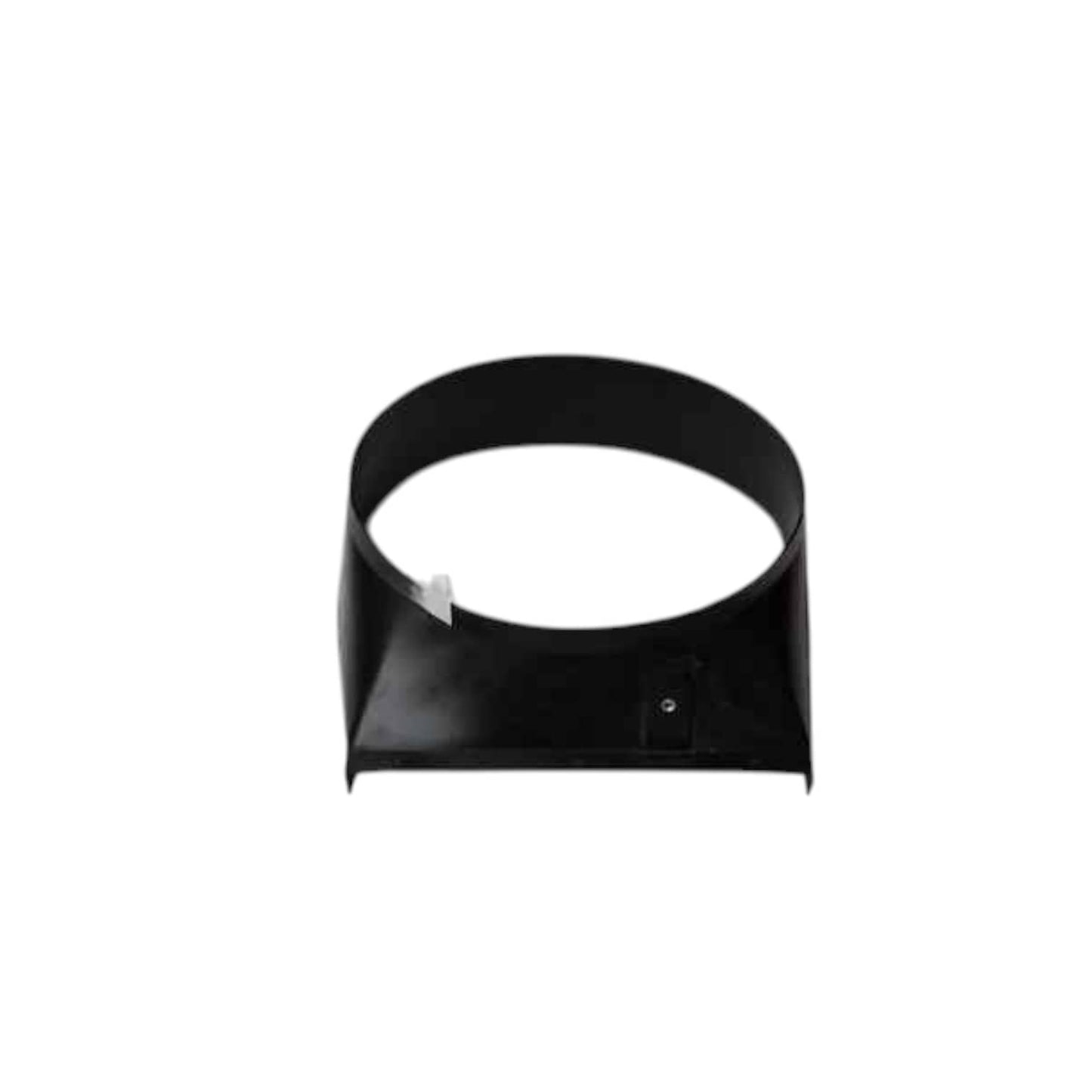 Massey Ferguson 35 radiator cowl, durable black plastic, designed for optimal cooling performance